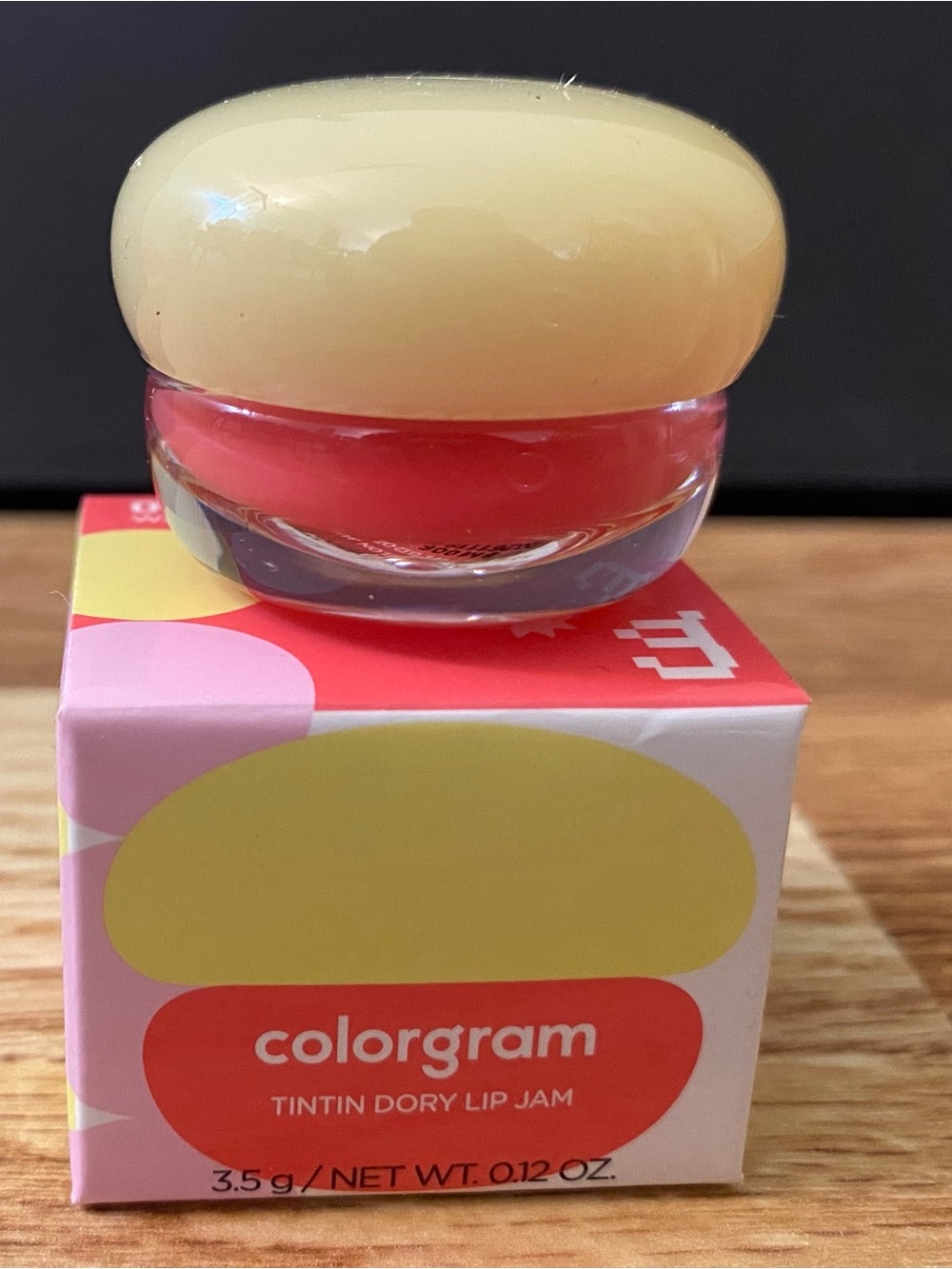 Colorgram Tintin Dory Lip Watermelon Jam - Yellow & Coral Pink NIB